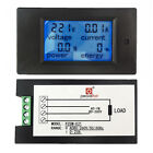 AC 80~260V 20A LCD Digital Volt Watt Power Energy Meter Panel Voltmeter Ammeter