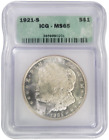 1921 S San Francisco Morgan Silver Dollar $1 Gem Uncirculated ICG Certified MS65