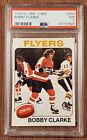 1975 O-Pee-Chee #250 Bobby Clarke Philadelphia Flyers Vintage Hockey Card PSA 7