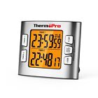 ThermoPro TM02 Digital LCD Kitchen Timer Dual Countdown Cooking Timer Loud Alarm
