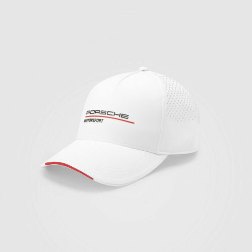 New~ Porsche Motorsport Baseball Cap White