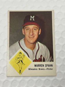 1963 Fleer Baseball Warren Spahn #45 EX-MT MD496
