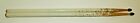 Pair Vintage Hot Sticks Solid Hickory 5A USA Chippy White Painted Drumsticks