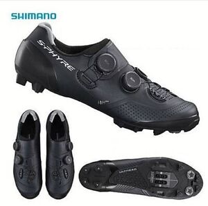 Authentic Shimano  Wide Size XC902 Mountain Shoe Carbon BLACK XC9 xc901 NIB