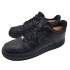 Nike 'Air Force 1 '07' Triple Black Sneaker 315122-001 Mens Size US 10.5 M Shoes