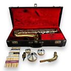 New ListingConn Director Shooting Star Alto Saxophone and Case For Parts or repair