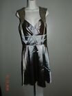 ROBBIE BEE taupe COCKTAIL EVENING PROM DRESS SIZE 6