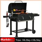 Camping BBQ Grill Charcoal Large Barbecue Grill Stainless Steel Outdoor Cooker