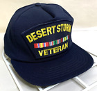 Desert Storm Veteran Hat King Louie Made in USA UFCW Union High Profile Snapback