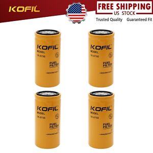 4PCS 1R-0750 fuel filter Replaces P551313, BF7633, FF5320, 33528