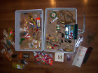 NEAT! HUGE LOT VTG ANTIQUE COLLECTOR FISHING TACKLE LURES MISC FISHING PARTS PCS