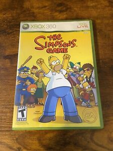 The Simpsons Game (Microsoft Xbox 360, 2007)