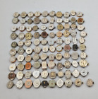 Assortment of Untested Used Mechanical Watch Movements Parts - Lot of 100-Lot#31