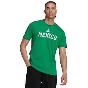 adidas Men's World Cup 2022 Tee Team Mexico Green HD6356