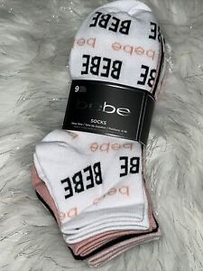 bebe logo socks Multicolor (9Pairs) size(4-10) #3