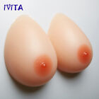 A-FF Cup IVITA Teardrop Silicone Breast Forms CD TG False Boobs Bra Enhancers