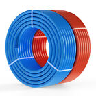 VEVOR 3/4” 2x100ft Blue& Red PEX-A Tubing/Pipe for Potable Water with Cutter