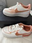 NEW Nike Air Force 1 Low Shadow White Coral Pink CJ1641-101 Women's Size 7