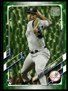 2021 Topps 88 Albert Abreu New York Yankees Green Foil 161/499 Rookie Card RC