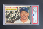 1956 Topps #135 Mickey Mantle PSA 2 New York Yankees Gray Back HOF