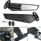 Adjustable Rotating Rearview Mirror Wind Wing For Honda CBR1000RR CBR600RR 250RR (For: 2017 Honda CBR300R)