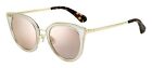 Kate Spade JAZZLYN 0S45 Pink Gold / Grey Rose Gold Sunglasses
