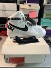 Nike Air Force 1 High World Famous Supreme White 2014 Size 10 698696-100 AF1