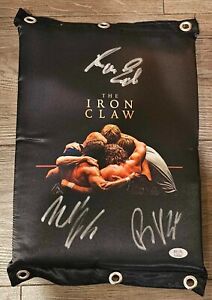New ListingKevin-Ross & Marshall Von Erich autographed Signed IRON CLAW TURNBUCKLE JSA COA