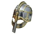 iron steel Medieval Viking Helmet Vendel Age Armou
