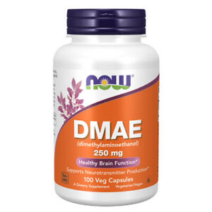 DMAE 100 Vcaps 250 mg by Now Foods