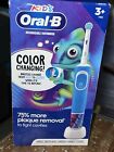New ListingOral-B Kids Rechargeable Electric Toothbrush Color Changing Bristles FREE SHIP