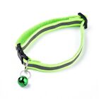 Reflective Dog Collar With Bell Adjustable Size Multiple Colors Ships Same Day