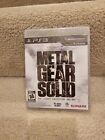 Metal Gear Solid: The Legacy Collection (PlayStation 3, PS3) - Sealed