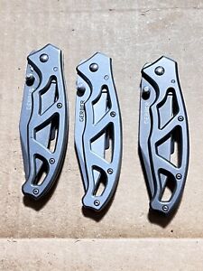 Lot of 3 Gerber Paraframe Plain Blade Pocket knives