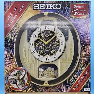Seiko Limited Edition Melodies In Motion 2023 Musical Wall Clock - SEE VIDEO