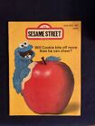 ORIGINAL Vintage June 1976 Sesame Street Magazine Cookie Monster