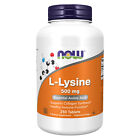 NOW FOODS L-Lysine 500 mg - 250 Tablets