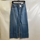 AMERICAN EAGLE To The Floor Denim Maxi Skirt Women's Size 2