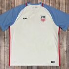 New ListingUSA Soccer 2016 Copa America Nike Home Jersey 2XL White Blue Kit Shirt USMNT