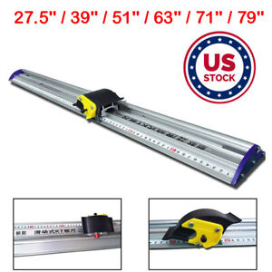 Manual Sliding KT Board Trimmer Cutting Ruler for Paper PVC PET Film Cutting USA