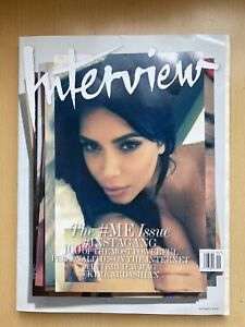 INTERVIEW Magazine September 2015 Kim Kardashian Madonna Zayn Malik Miley Cyrus