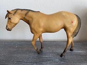 Rare Vintage Breyer Buckskin Indian Pony
