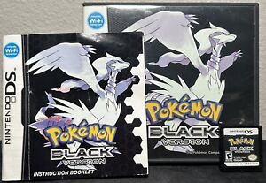 CIB Nintendo Pokémon Black Version Complete Video Game For Nintendo DS W/ Manual