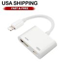 For Apple iPhone 14 XR XS Max Plus Mirror To 4K HDMI Digital AV TV Cable Adapter