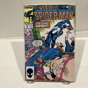 Web of Spider-Man #34 Direct Edition 1988 marvel Comic Book
