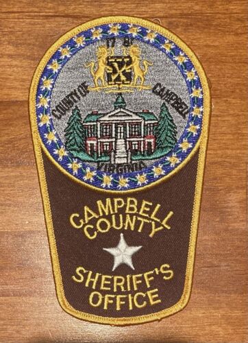 New ListingCampbell County Virginia Sheriff's Office Patch