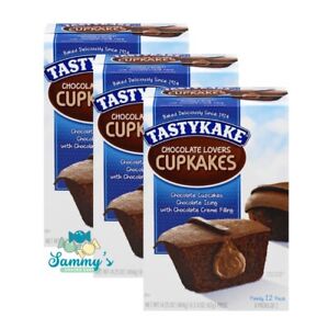 Tastykake Chocolate Lovers Cupcakes 3 Boxes