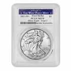 New Listing2021-(W) $1 American Silver Eagle Type 1 PCGS MS70 First Strike Heraldic Eagle