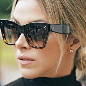 Oversized thick frames KATIE Women Sunglasses  Clear Shadz SQUARE cat eye