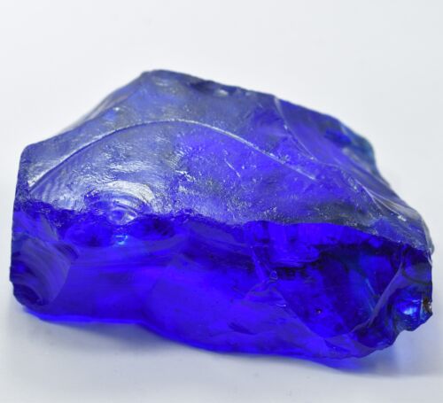 Natural Sapphire Blue Rough Uncut Huge Size 1875.55  Ct CERTIFIED Loose Gemstone